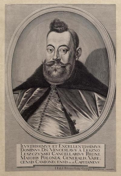 Wacław Leszczyński, 1650/55. Według nieznanego oryginału, Biblioteka Narodowa w Warszawie.