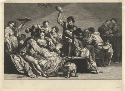 After a painting by Johann Liss, Rijksmuseum Amsterdam.