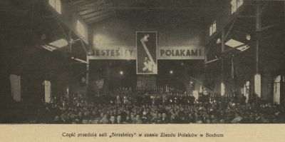 Der Kongress des Bundes der Polen in Deutschland 1935 in Bochum.