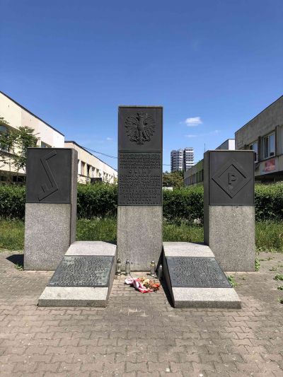 Denkmal für die Organisation „Olimp“ in Wrocław  - Ulica Aleksandra Zelwerowicza 46 