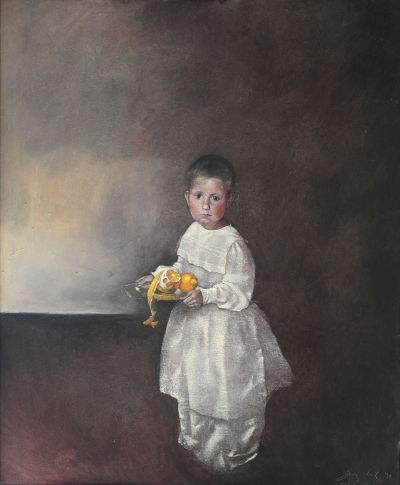Sara, 1991 - Olej na płótnie, 115 x 95 cm, własność artysty