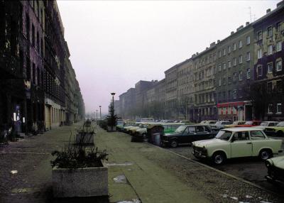 Central Berlin / city centre, January 1990.
