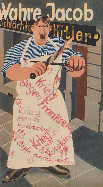 ill. 9/14: cf. Karl Holtz - Hitler as a butcher, 1932