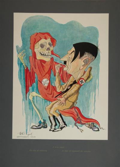 ill. 9/5: The Day of Reckoning - From the series Hitleriada furiosa, 1946.