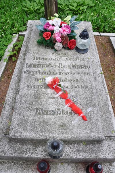 Das Grab von Franciszek Liss - Das Grab von Franciszek Liss 