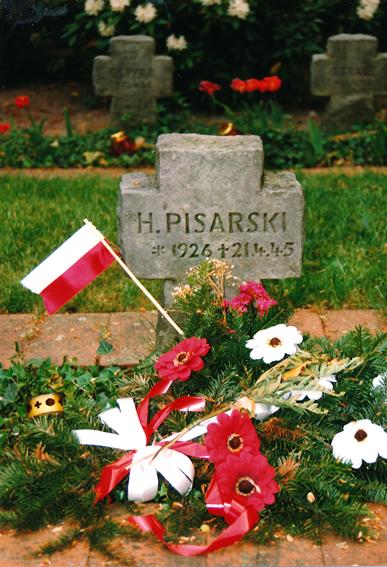 Polish graves at the burial ground for soldiers -  