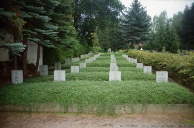 Polish burial ground before changing -  