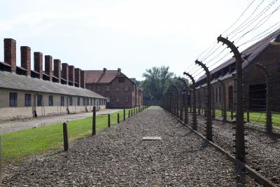 Auschwitz-Birkenau Memorial and State Museum - View of the area of the main camp Auschwitz, Oświęcim 2019. 