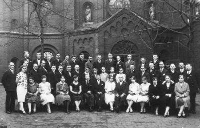 Choral society in Bochum-Hamme, 1910-1939. - Choral society in Bochum-Hamme in Westphalia, 1910-1939.