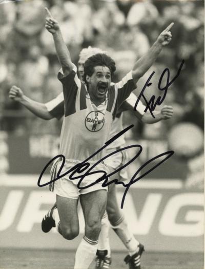 Marek Leśniak, Bayer Leverkusen 21.10.1989