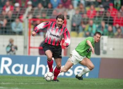 A legend on the ball: Marek Leśniak, former player and striker for SG Wattenscheid 09 from 1992-1995