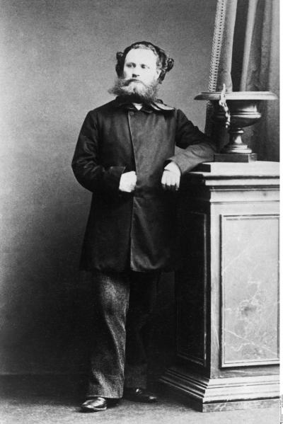 Ludwik Mierosławski - Ludwik Mierosławski (1814-1878), Foto um 1850