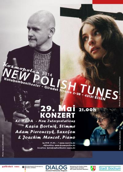 New Polish Tunes, Plakat, 2014 - New Polish Tunes, Plakat, 2014. 