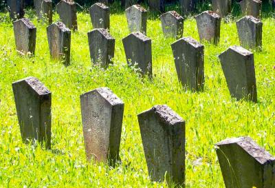 Symbolic tombstones and monument -  
