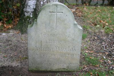 Polish tombstones and memorial plaque -  