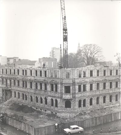 Wiederaufbau des Dom Polski 1979