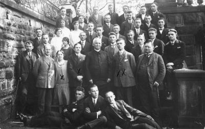 Zjazd Okręgu Młodzieży Towarzystw Polsko-Katolickich Westfalii i Nadrenii w Bochum, 1927 r.