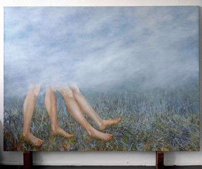 Kain & Abel - Öl auf Leinwand, 170 x 230 cm 