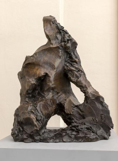 Bronze sculpture.