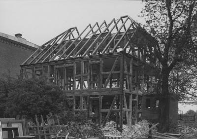 Abriss des Piłsudski-Hauses in Magdeburg.