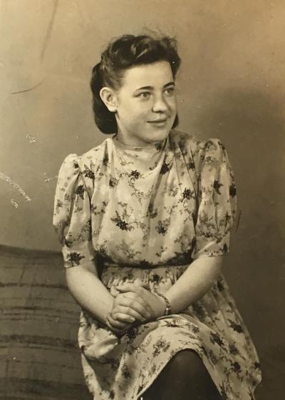 Henriette Tomczak (daughter of Józef Tomczak), Osterfeld. 1930s