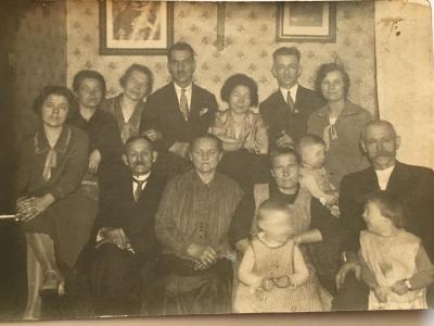 Familienfoto, Osterfeld 1930