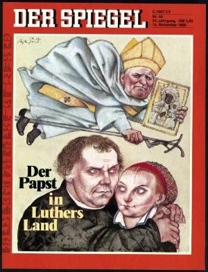Titelseite des Magazins DER SPIEGEL 46/1980