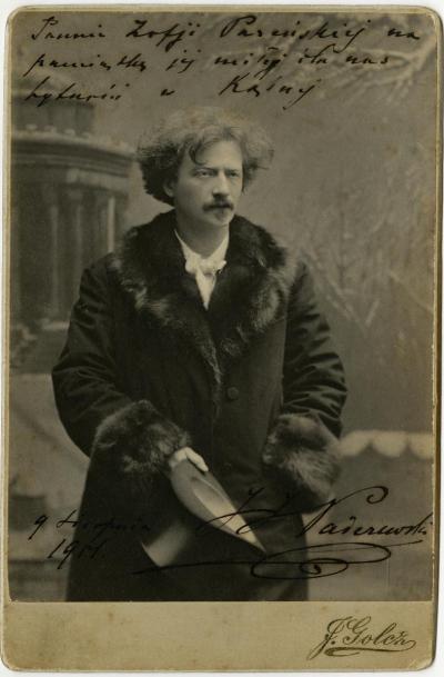 Paderewski ca. 1900 - Ignacy Jan Paderewski, Foto, New York, ca. 1900 