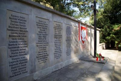 The Polish memorial in a cemetery in Dortmund