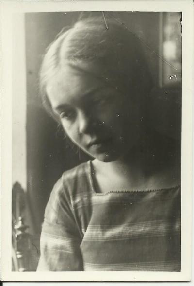1920 - Janina Kłopocka als Jugendliche