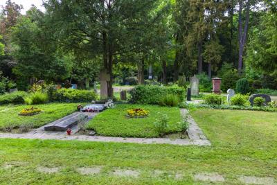 The collective grave of the 528 prisoners of Katzbach concentration camp in the Adlerwerke  - The collective grave of the 528 prisoners of Katzbach concentration camp in the Adlerwerke  