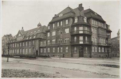 Schulgebäude des Polnischen Gymnasiums in Beuthen (1939) 
