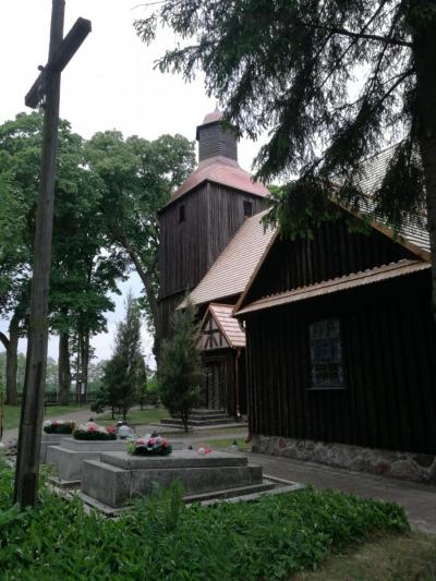 Kirchenfriedhof in Rumian - Kirchenfriedhof in Rumian (Polen) 2018 