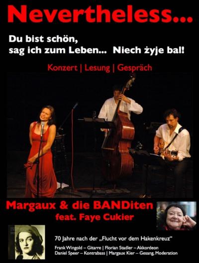 Plakat "Margaux Kier und die BANDiten" - Plakat "Margaux Kier und die BANDiten" 