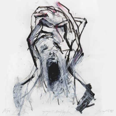 Wiesław Smętek, Scream – war (inspiration: Scream by Edvard Munch), 2022