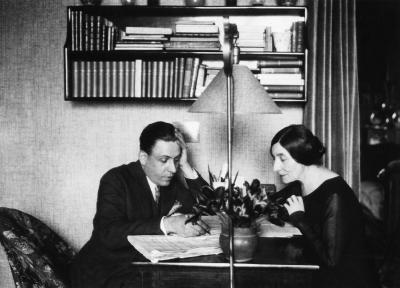 Mit Francis Poulenc, 1930 r. - Mit Francis Poulenc, 1930. 