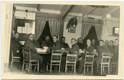Guards at the Uersfeld POW camp.