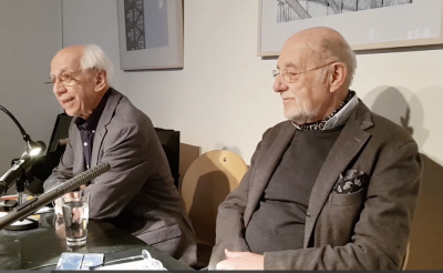 Jürgen Tomm and Anatol Gotfryd, Reading in the Berlin Buchhändlerkeller on 4 March 2018. (Extract) - Jürgen Tomm and Anatol Gotfryd, Reading in the Berlin Buchhändlerkeller on 4 March 2018. (Extract).