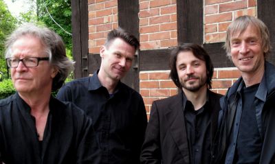 The band, Poetic Jazz: Lech Wieleba, Claas Ueberschär, Pawel Wieleba, Enno Dugnus (from left to right).