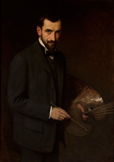 Autoportret, koniec XIX w.