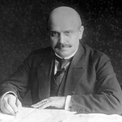 Władysław Mieczkowski (1877-1959). Polish landowner and lord of the manor, lawyer and banker, 1907 member of the Reichstag of the German Empire. Photo: ca. 1924