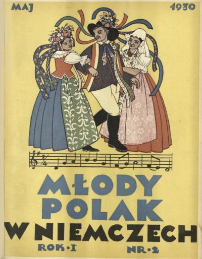 Titelbild des Beitrags: Deckblatt des „Młody Polak w Niemczech“, Mai 1930