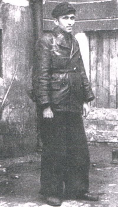 Norbert Widok after his release in 1945. 