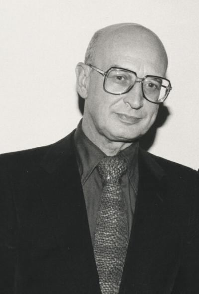 Witold Szalonek, ein Foto für das Musikfestival “Warszawska Jesień” (Warschauer Herbst) 1985