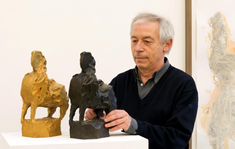 The sculptor Karol Broniatowski