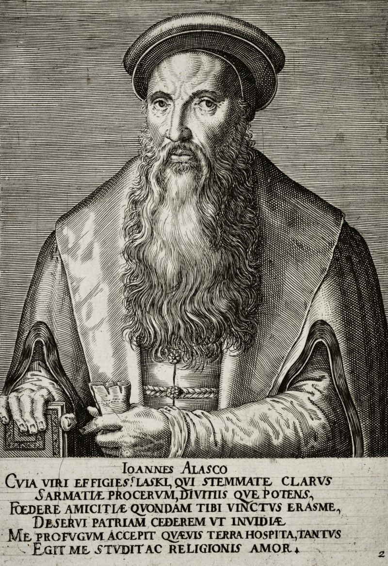 Philips Galle (1537-1612): Joannes Alasco, 1567.