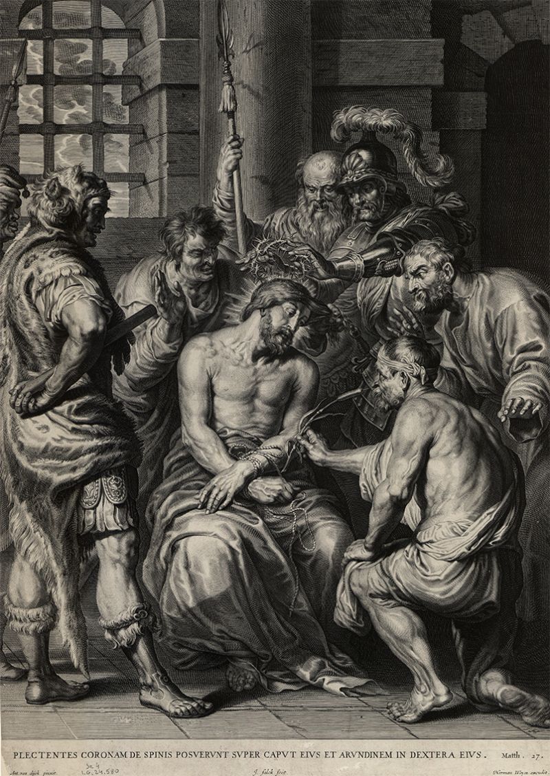 “Christ being Mocked with a Crown of Thorns”, ca. 1645